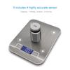 5 кг/10 кг 1 г портативные кухонные весы электронные весы для кофе нержавеющая сталь поверхность ЖК-дисплей с подсветкой кухонные пищевые весы инструмент для взвешивания