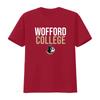 Wofford College Adult T Shirt Stacked Black S 5XL vintage Washed Versatile Top For Everyday Wear designer clothes Casual homme