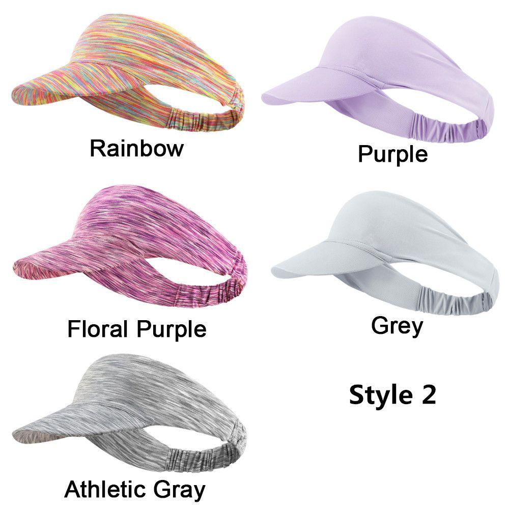 Casual Adjustable Baseball Hat Sports Hat Sport Headband Beach Cap Sun Visor