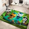1pc The Octonauts1 Print Area Rug - Soft, Washable Non-Slip Indoor Mat, Living Room, Home Office Decorative Rug,Office Decorative