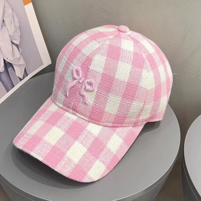 2024 Женская бейсболка с корейской 3D вышивкой: Повседневный дизайн солнцезащитного козырька Duckbill для более стройного образа