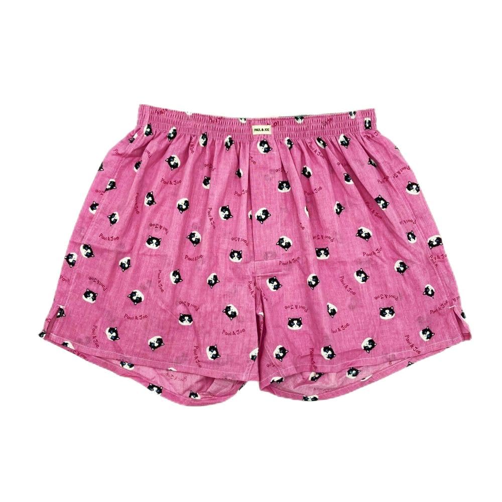 Мужские шорты Paul & Joe из ткани Takashima Chijimi, розовые, PJT254004