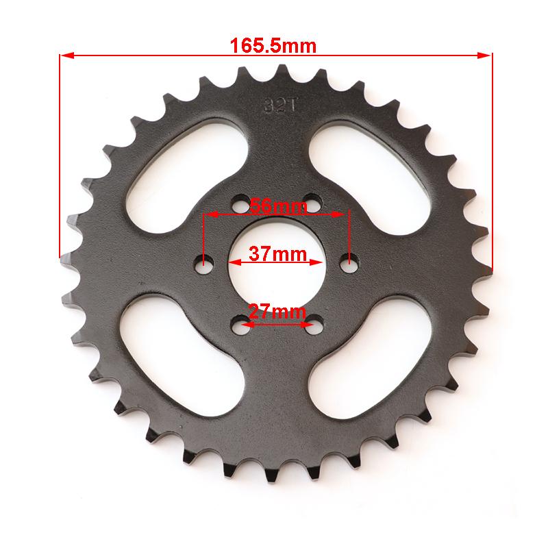 Цепь 530 28T/31T/32T/35T/37T/40T/41T/45T Зубьев Задняя Звездочка Для Квадроцикла Багги Питбайка Мотоцикла Запчасти Двигателя
