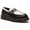 Dr. Martens Penton Leather Loafer Black White Unisex Sneakers 41185001