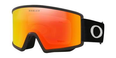 Oakley Горнолыжная маска RIDGE LINE L Матовый черный / Линза Fire Iridium (Большой размер)