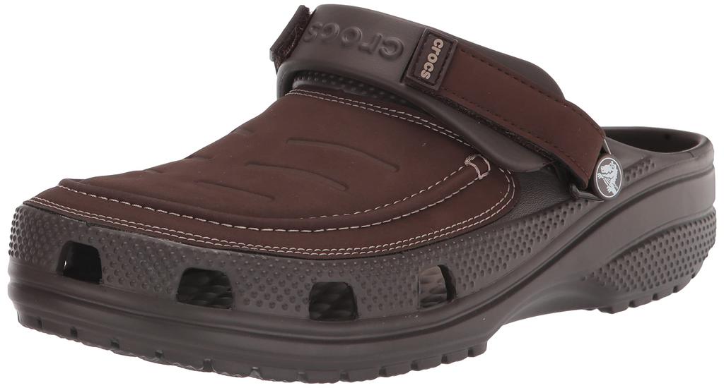 Мужские сабо-сандалии Crocs Yukon Vista II, Цвет Эспрессо/Грибной, Размер 27,0 см