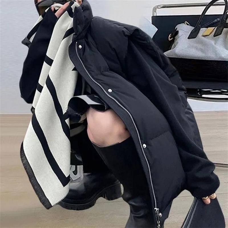 Winter Jackets Padded Vests Sleeveless Women's Vest Warm Coat Oversize Outwear Puffer Loose Outwear