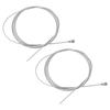 2 шт. Велосипедная тормозная линия Устойчивость к коррозии Нержавеющая сталь Тормозная линия для шоссейного велосипеда