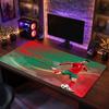 Cristiano Ronaldo Custom Large Mouse Pad, Personalized Name Text Print, Football Logo Non‑Slip Desk Mat Gaming Gift