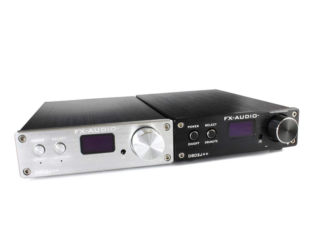 Совместимость с 3 цифровыми системами 1 аналоговый вход Полностью цифровой усилитель, оснащенный STA326 USB оптический оптический коаксиальный цифровой FX-AUDIO- D802J++