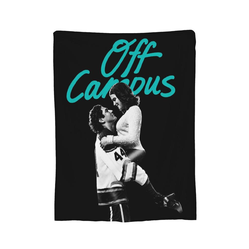 Dean Di Laurentis Off Campus Blanket Fleece Ultra-Soft Throw Blankets for Airplane Travel Bedroom Quilt