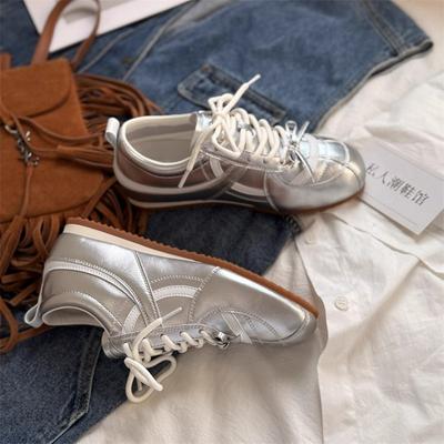 Летние ретро туфли для моральной подготовки балетного стиля с мелким вырезом, женские, корейская версия, повседневные туфли Мэри Джейн с ремешком и прорезями, женская обувь