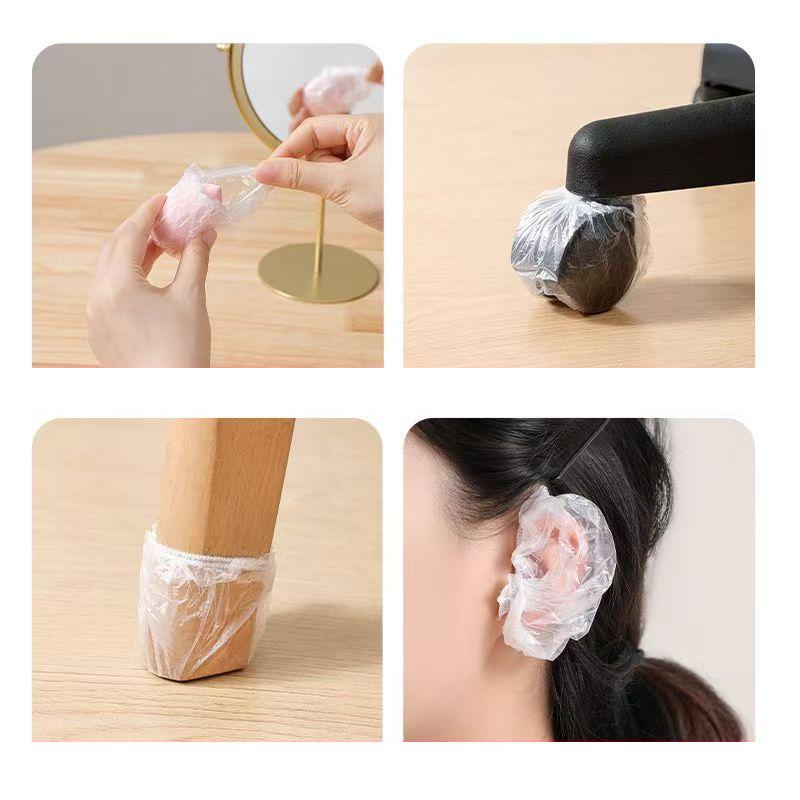 50 шт. Одноразовый пылезащитный защитный чехол для колес багажа, дорожные аксессуары для чемодана, грязе- и износостойкий чехол для колес