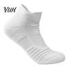 Ankle Arch Support Socks Men Sports Socks, Athletic Cushioned Crew for Running Basketball Shock Absorbing Gym And Outdoor Training, Breathable