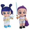Hot Demon Hunters Fashion Doll with Purple Braids Interactive Music Doll with 5D Eyes Pet Toy Perfect Play Set Gifts for Childs