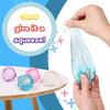 4Pcs Stress Cube Fidget Toy Slow Rebound TPR Anxiety Relief Rhinestone Squeeze Ball Toy Clear Ice Squishes Sensory Toy Kids Teens Adults Gift