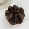 Oversize Satin Scrunchies Elastic Hair Ties Women Girls Big Silk Hair Bands Ponytail Holder Hair Rubber Bands Hair Accessories