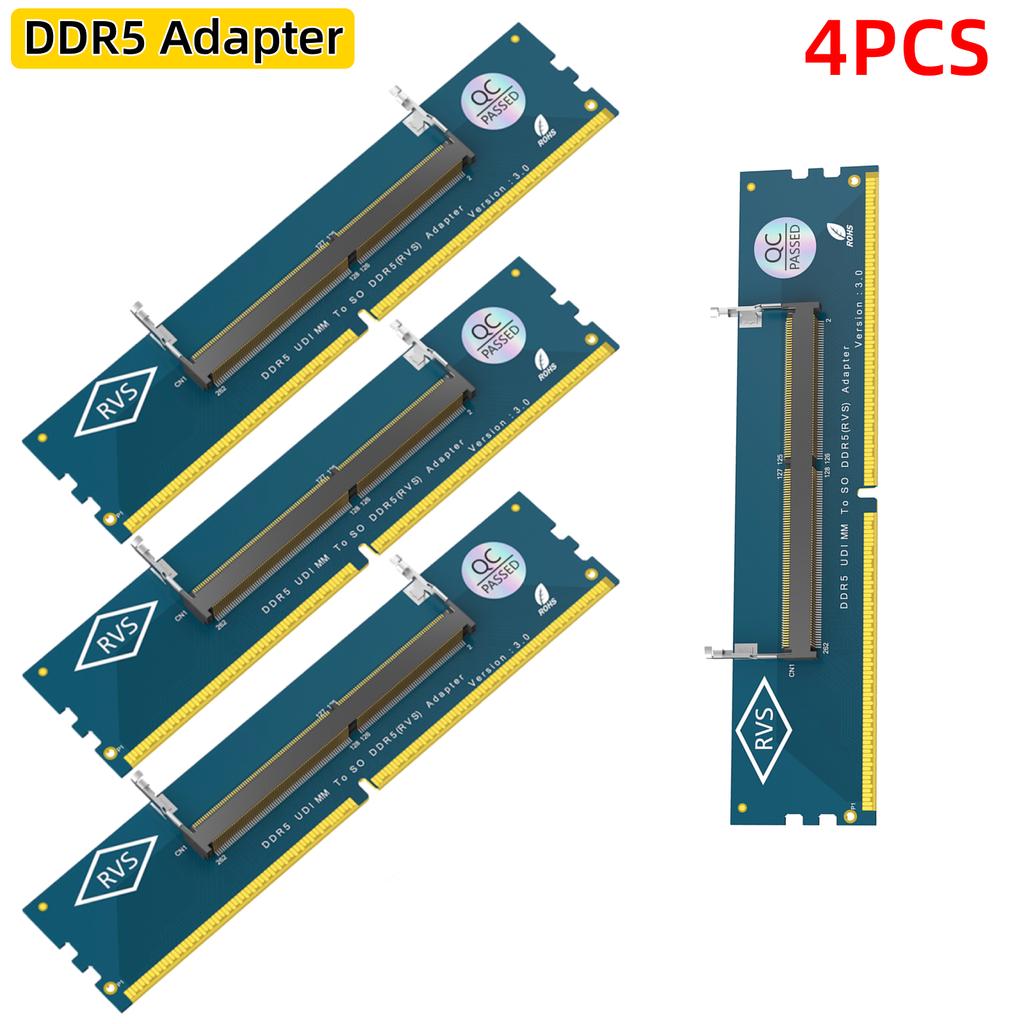 Ноутбук SO DDR5 RAM на настольный DDR5 U-DIMM Адаптер Конвертер карт памяти Ноутбук на настольный SO-DIMM на PC DIMM Карту