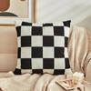 Fashion Checkerboard Plaid Cushion Cover Pillowcase Sofa Seat Bed Retro Home Decor Pillowcase