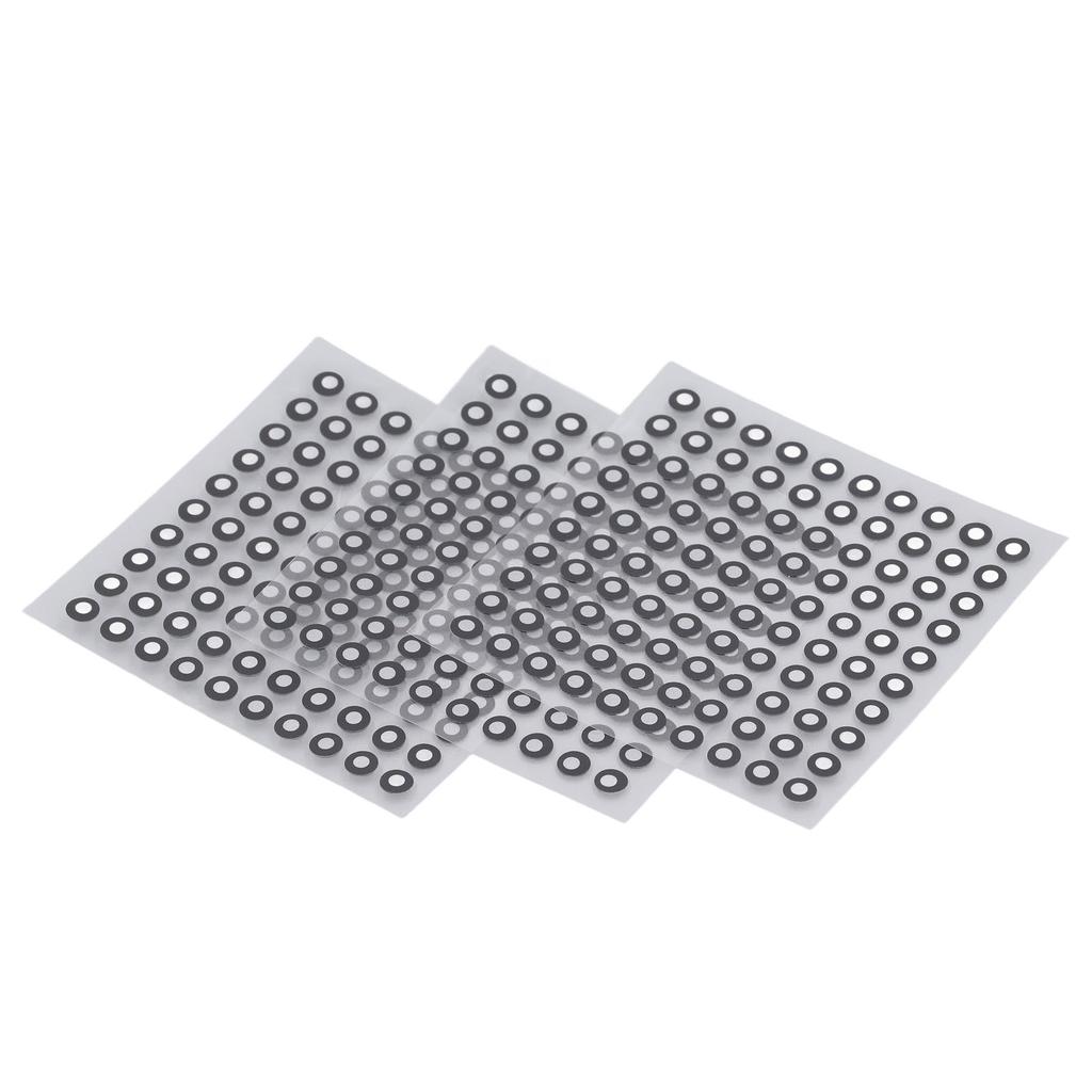 3 листа Сканер Точки позиционирования 3D сканирование Светоотражающая пленка Наклейка Ориентировочная точка 3 мм ID 6 мм OD