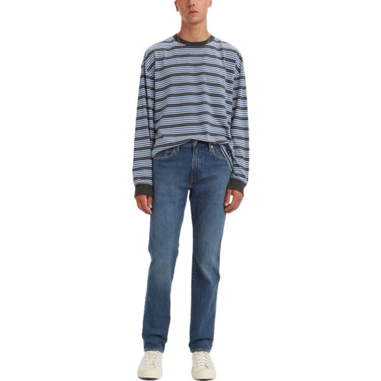 Levi's Джинсы Мужские Синие Умеренно Сужающиеся Брюки 29507-1295