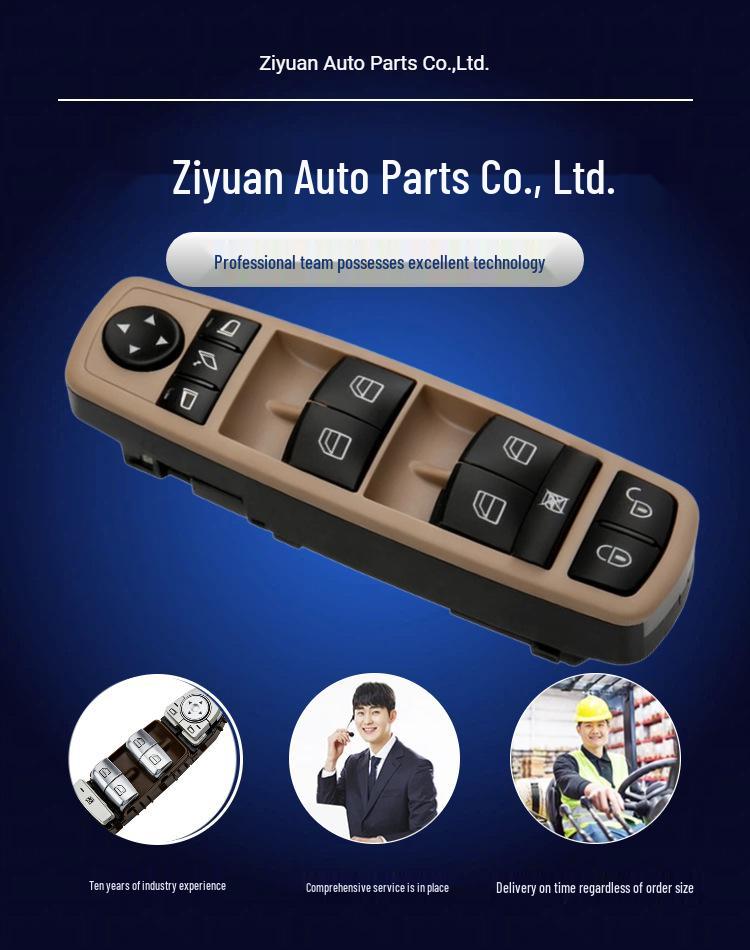 Electric Window Switch A205905681 for Mercedes-Benz C-Class/E-Class (W205, C160, C43)