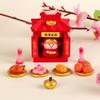Cute Year Bring In Wealth And Treasure Mascot Buddha Land Father-In-Law God Of Wealth Resin Ornament Home Car Decoration