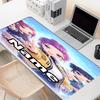 Custom Name Personalized KPop Demon Hunters Pattern Mousepad, Laptop PC Desk Mat, Decorative Desk Mat for Home Keyboard Pad Gift