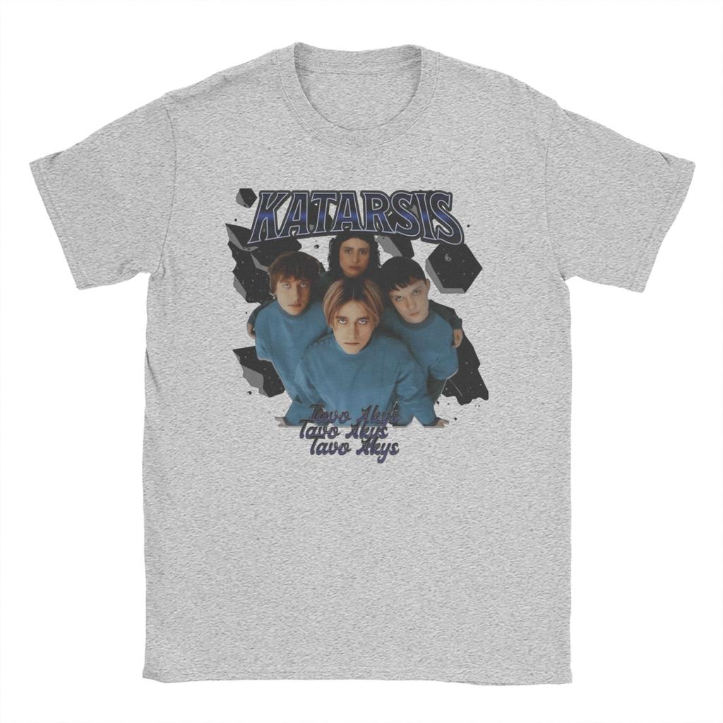 Katarsis Tavo Akys Men T Shirt Eurovisions 2025 Leisure Tee Shirt Short Sleeve O Neck TShirt 100 Cotton Unique Clothes