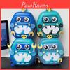 Cute Eggshell Backpack With Robot Print Designfor Preschool Use