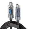 SEIWA USB Гипер USB-кабель CtoC PD60 В Оснащен индикатором мощности Зарядный кабель Совместим с кабелем серии iPhone 15, USB-C и USB-C D628, Совместимый,