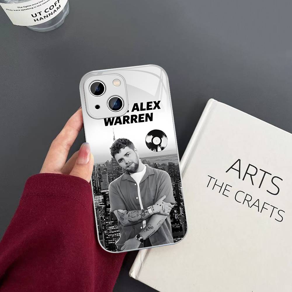 Популярный A-alex Музыкальный Певец W-warren Закаленное Стекло Для Iphone 14 13 12 11 Pro Mini XS MAX 14Plus X XS XR Чехол