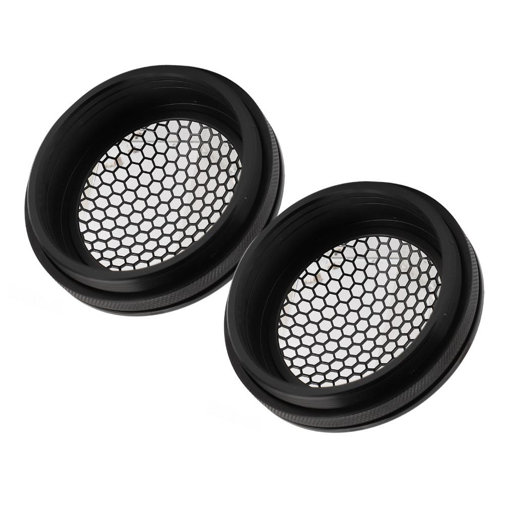 2Pcs OD 64mm Speaker Grill Round Subwoofer Guard Durable Speaker Guard Car Audio