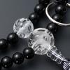 Buddhist altar shop Takita Shoten Prayer Soto Sect Authentic Rosary Beads for Black Dragon Carving Real 2 Pure Silk String Kyoto Prayer Twin Prayer