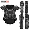 High Quality Motoross Protection Gear Body Armor Chest Protector Motorcycle Safe Elbow Guards Knee Pads Impact Resistance
