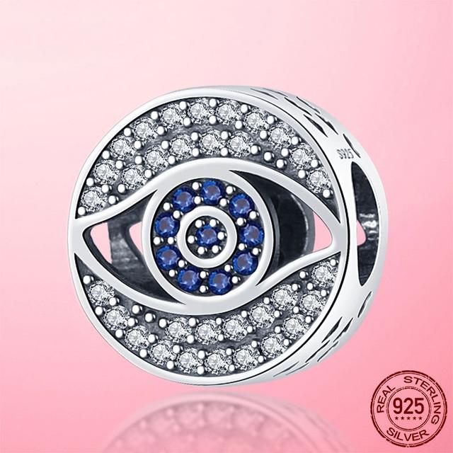 925 Sterling Silver O Pendant Love Heart Snake CZ Clip Charm Beads Fit Original Women Bracelet Bangle Silver 925 Jewelry