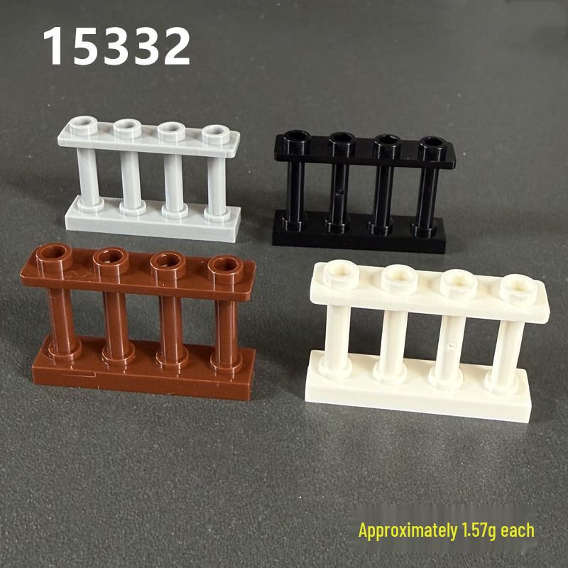 Кирпичный аксессуар LEGO-совместимый 1x4x2 Забор-перила (15332 30055)