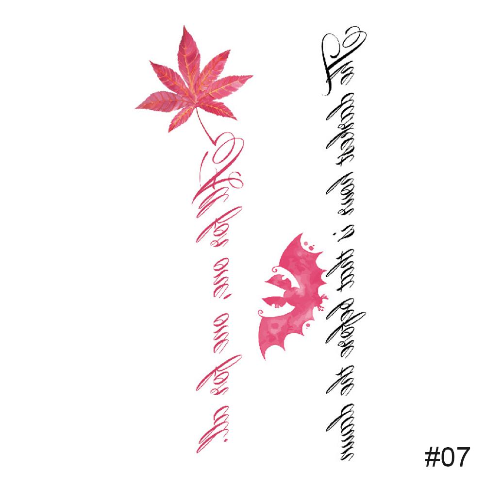 Temporary Small Fresh Tattoo Stickers Waterproof Long Lasting Tattoo Stickers Body Art Paste Painting Tattoo For Women Men