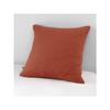 Pillowcase "Gaïa" 60 X 60 Cm &; 50 X 70 Cm "Cotton Gauze" - Gaïa Terracotta - 60 X 60 Cm