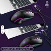 USB/Type-C Wired Mouse LED Backlit Optical Wireless Mouse 2.4G Wireless Mouse  Office Home