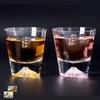 Набор из двух стаканов для виски Tajima Glass Fuji Mini Rocks Glass x Fuji Mini Sakura Rocks Glass Победитель Гран-при Японии по туризму Идеально для 60-летия и других Сделано в