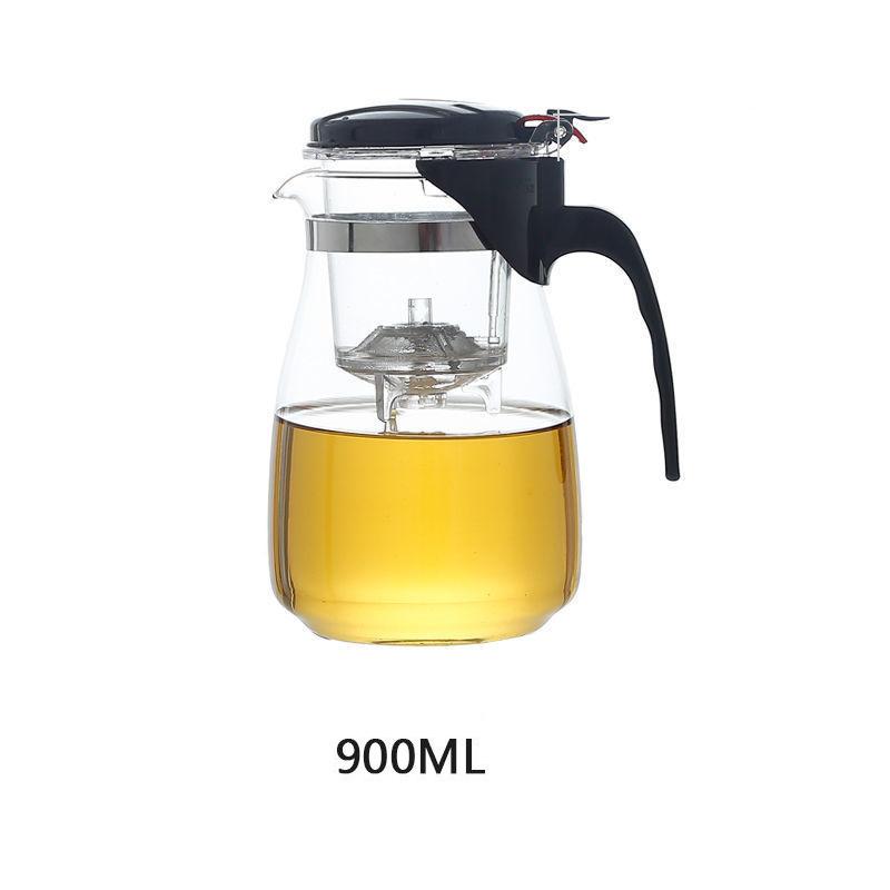 Стеклянный чайник со съемным заварочным устройством, чайник для листового чая