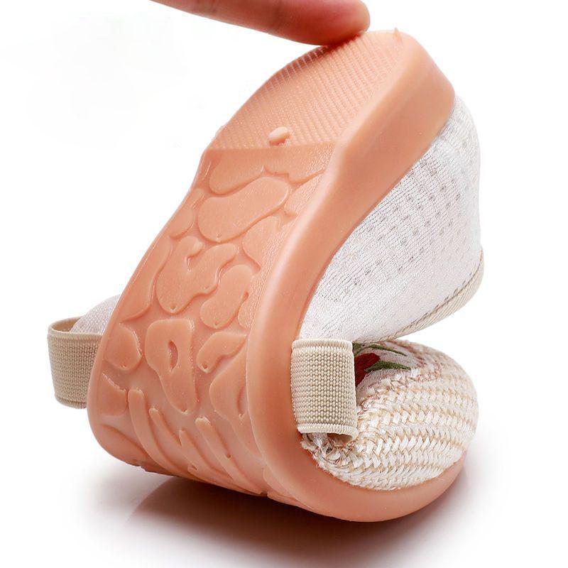 Женская обувь, туфли с вышивкой, тканевые туфли в старом Пекине, нескользящая обувь с мягкой подошвой для мам с вышивкой