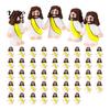 PVC Jesus Figure 12/48Pcs Mini Figurine Savior Model Statue Sculpture Desktop Decoration Easter Ornament Christmas Festival Gift