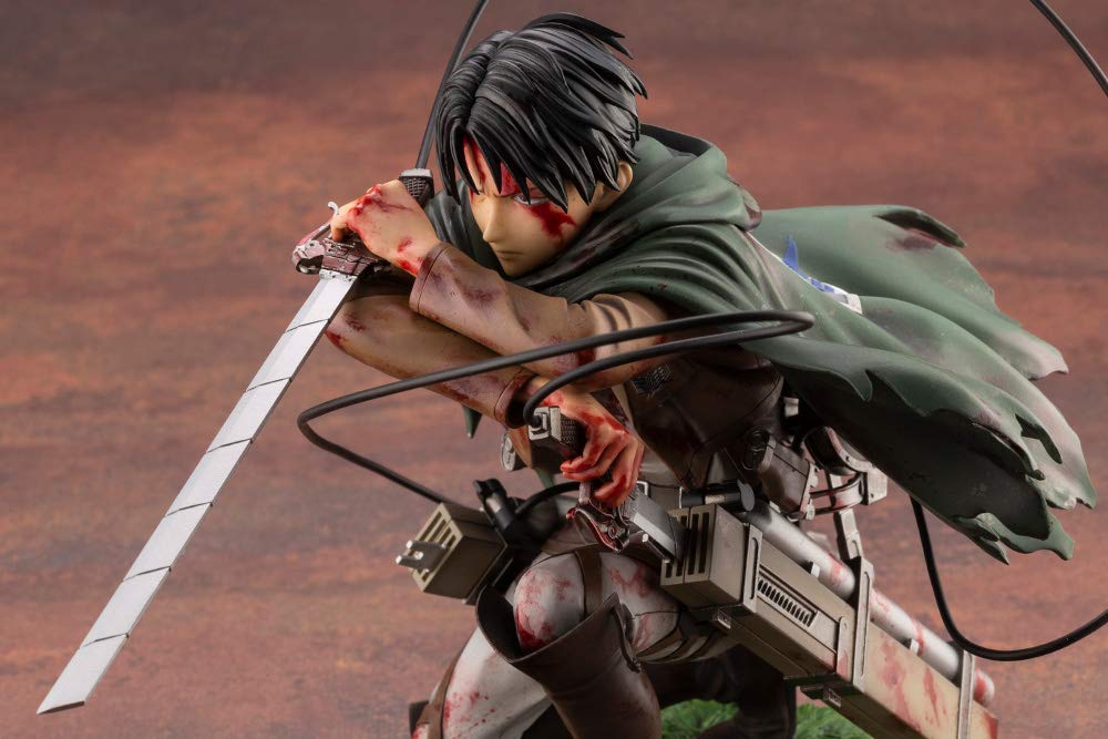 ARTFX J Attack On Titan Levi Fortitude Ver. 17 Scale PVC Painted Finished Figure