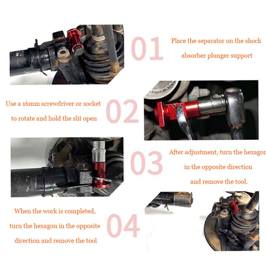 Инструмент для снятия гидравлического амортизатора автомобиля, разбрасыватель стойки стойки, сепаратор подвески, ручной набор инструментов для удаления втулки шарового шарнира