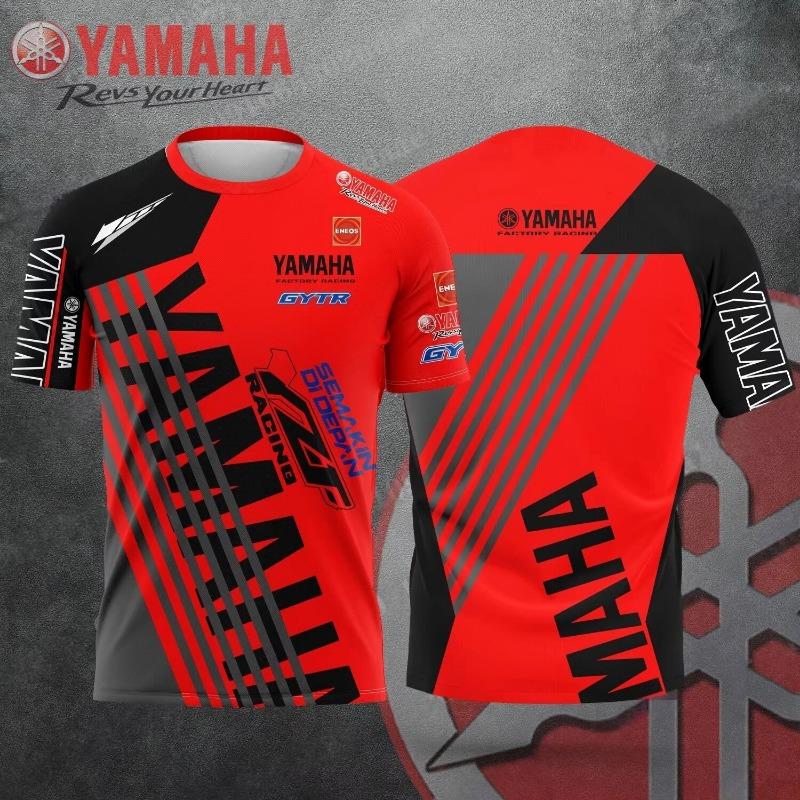 Мужская новая легкая велосипедная футболка-джерси YAMAHA Летняя мужская дышащая спортивная футболка Костюм для езды на велосипеде по бездорожью