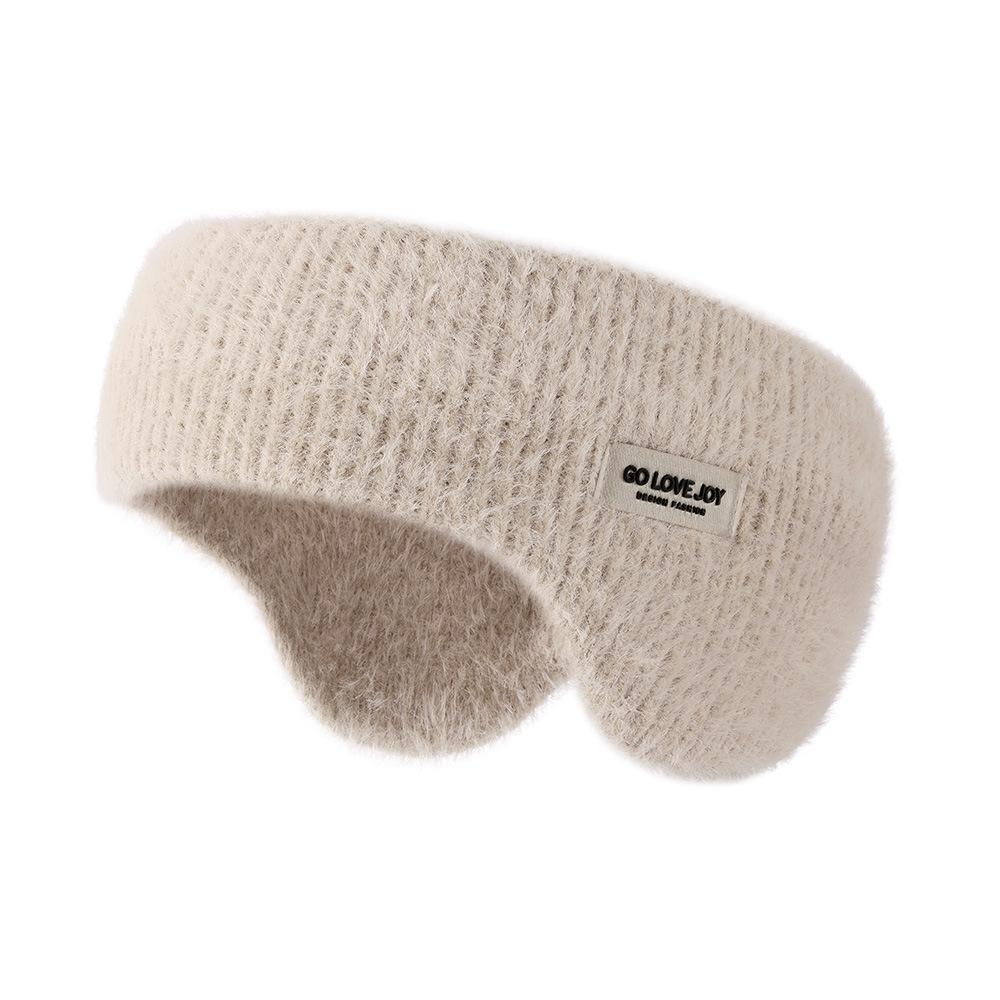 DEZ43 Унисекс ветрозащитные вязаные шерстяные бархатные наушники - Модные осенние и зимние наушники