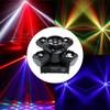 Светильник Frezon Stage LED Disco Light 80 Вт, высокая яркость, многофункциональный стробоскопический эффект, прожектор, сценическое освещение, каналы DMX512, супер плавное затемнение