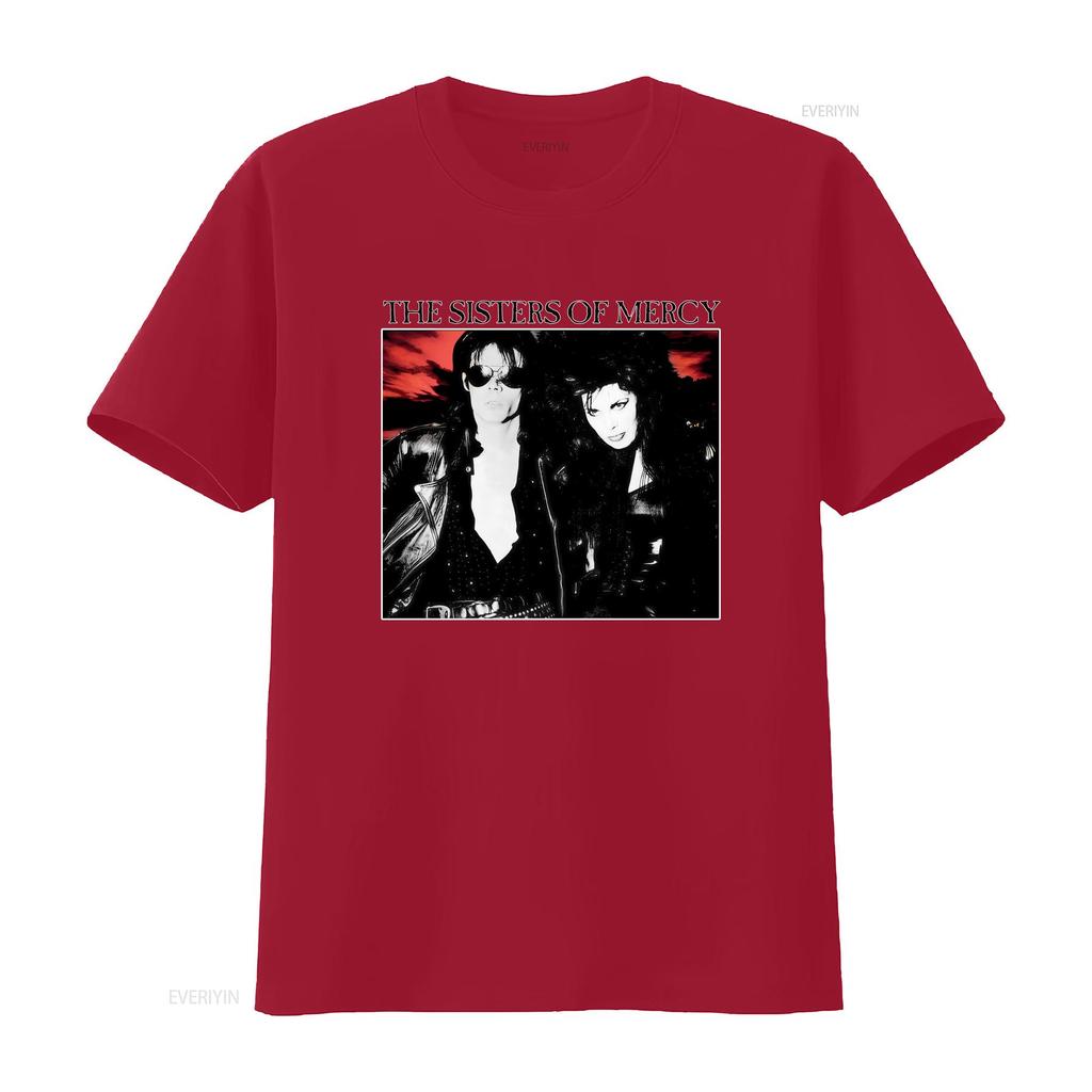 Retro The Sister Of Mercy Black S 235xl T Shirt 20d76 Vintage Washed Soft Comfortable Graphic Fashion Designer Clothes Homme